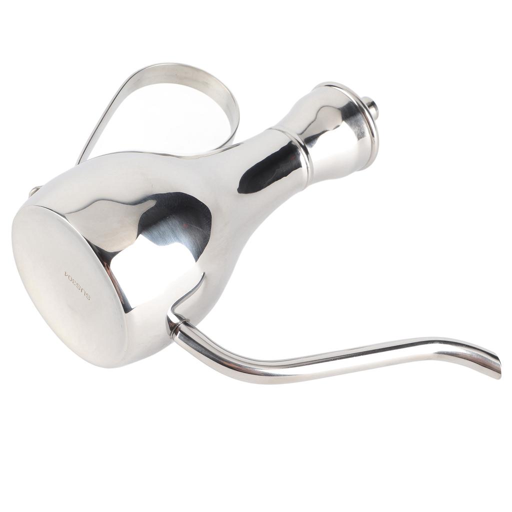 Bottiglia Dispenser Olio 350ml Acciaio Inossidabile 304 Casa Cucina Oliera Bottiglia Filtrante Olio