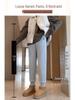 Plus Size Women's Thick Velvet Fleece Sweatpants - Winter Warm, Casual Sports Pants (Up to 200 Jin)