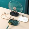 Pan Lid Holder Supports Spoons Pot Cover Rests Spatula Stand For Kitchen Convenience Utensils Tools Accessories Organizer