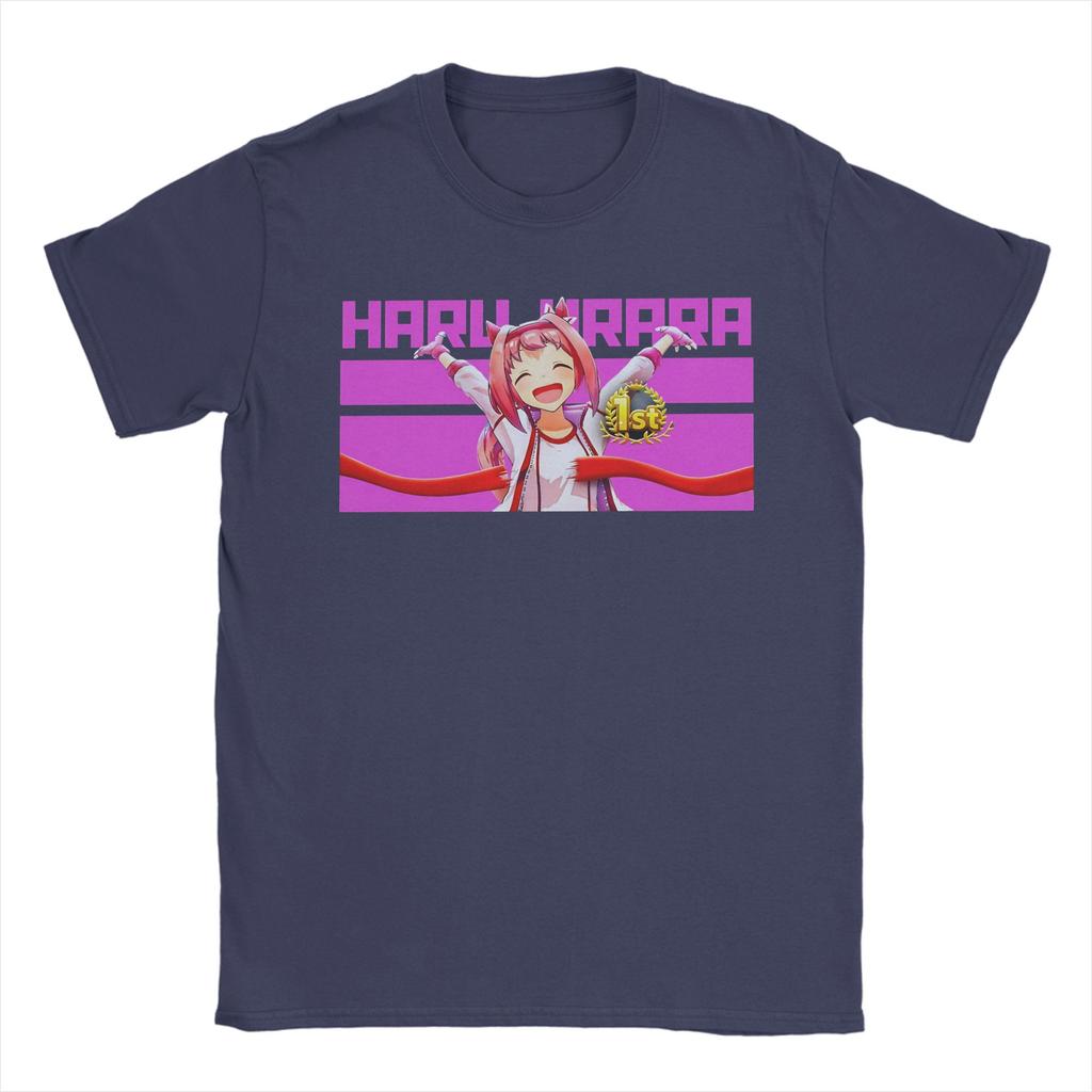 Casual T Shirt Summer Haru Urara Anime Hip Hop T Shirts Cotton Tee Shirt for Unisex Aesthetic Design Short Sleeve Clothes