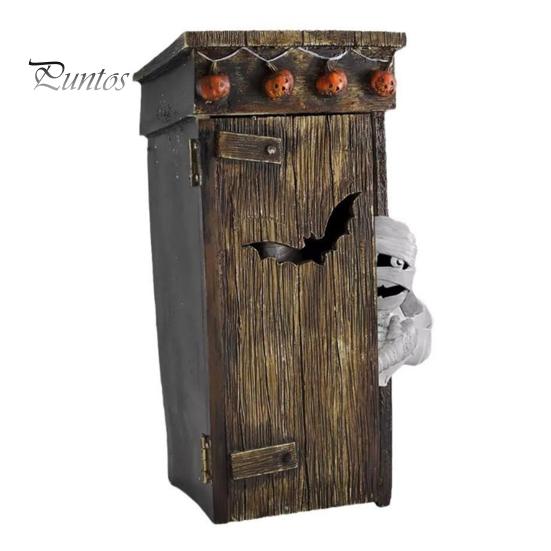 

Статуэтка мумии для туалета на Хэллоуин, жуткая забавная статуэтка мумии для туалета, реалистичное украшение на Хэллоуин, статуэтка мумии, подарок для семьи и друзей 1pc