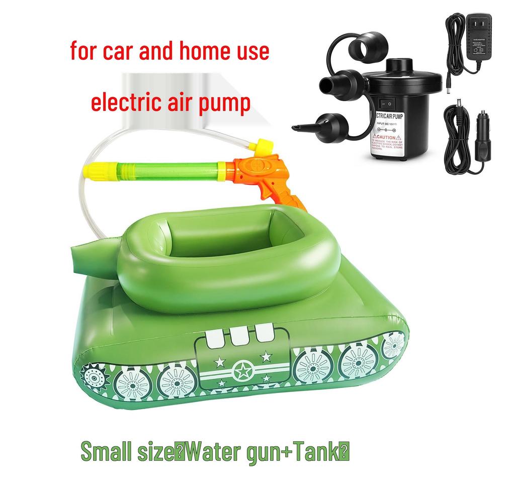 Inflatable Spray Water Tank Float for Adults - Outdoor Summer Water Toy & Swimming Ring