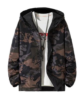 Amatsu Reversible Zip-Up Hoodie, Casual, Town, Outdoor, Outerwear, Windbreaker, Activewear, Double-Sided, Sports, Swing Top Jacket, Unisex, Lightweigh