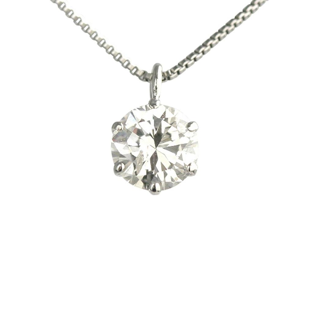 Šperky PT900 diamantový přívěsek náhrdelník H barva SI2 třída dobrý brus GGSJ třídění certifikát zahrnuté [Diamond World] dámský 0,3ct (Zdroj