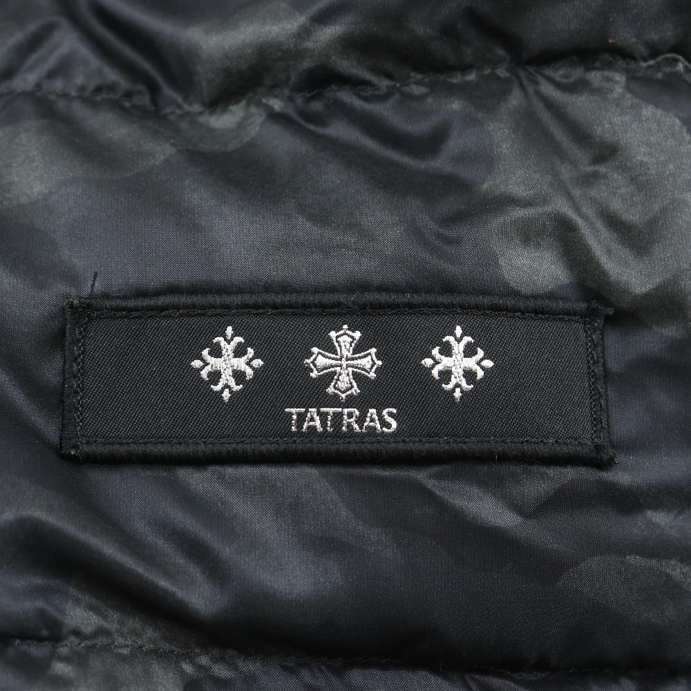 TATRAS Significant Down jacket MTK18A485 Camouflage Pattern Reversible khaki/black Nylon mens Used