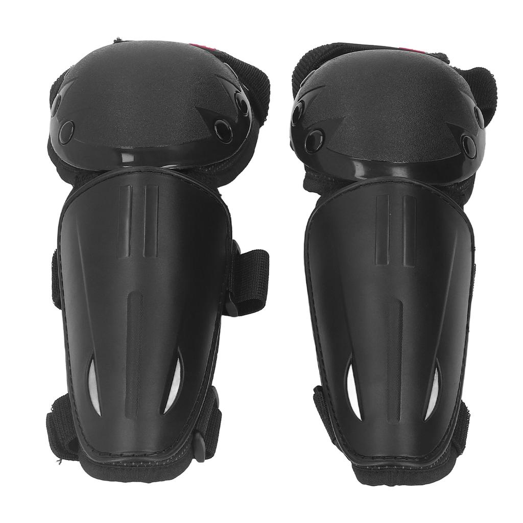 Thigh Support Stabilization Knee Pads EVA Protective Knee Pads with PE Shell for Skiing Motorcycle Riding Black