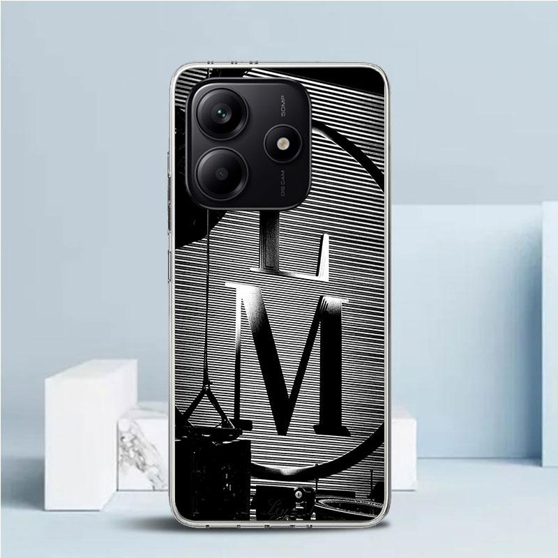 

L-Luis M-Miguel Singer Soft Cover for Xiaomi Redmi Note 15 14 13 12 Pro Plus Phone Case 14S 11S 11T 11E 10S 10 4G Pattern Shell Redmi Note 11 Pro 4G