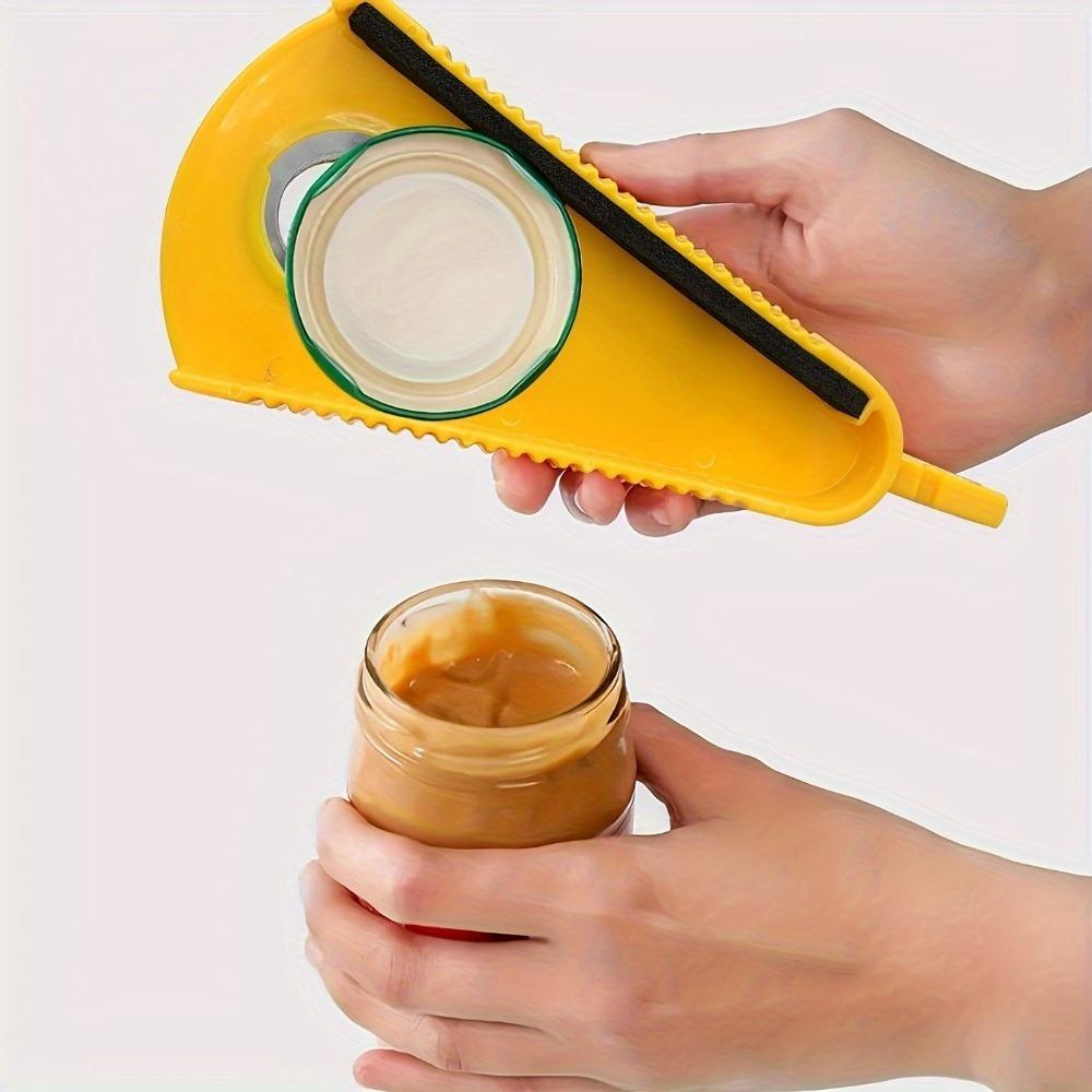 1pc Versatile Manual Bottle Opener - Durable Pet, Effortless Jar & Lid Removal For Home And Restaurant Use, kitchen tools