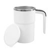 Automatic Stirring Coffee Mug Electric Rechargeable Self Stirring Cup with LCD Thermometer for Milk Cocoa Office Kitchen Travel