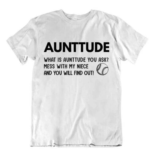 Softball Sport T-Shirt T-Shirt Gift Cool Cute Funny Play Aunttude 4XL