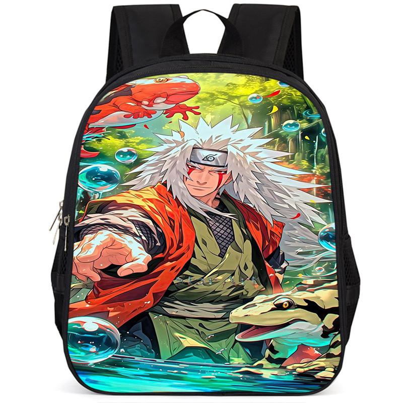 Naruto 15-inch Large Capacity Backpack Lightweight Oxford Cloth School Bag For Kids