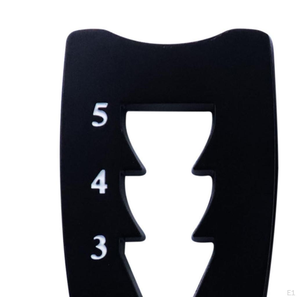 Adjustable Golf Tee Height Tool Adjuster Compact Improved Accuracy and Consistency