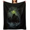 The Nine Riders Under the Moonlight - Fantasy Throw Blanket Beautifuls Soft Plush Plaid valentine gift ideas For Baby Blankets