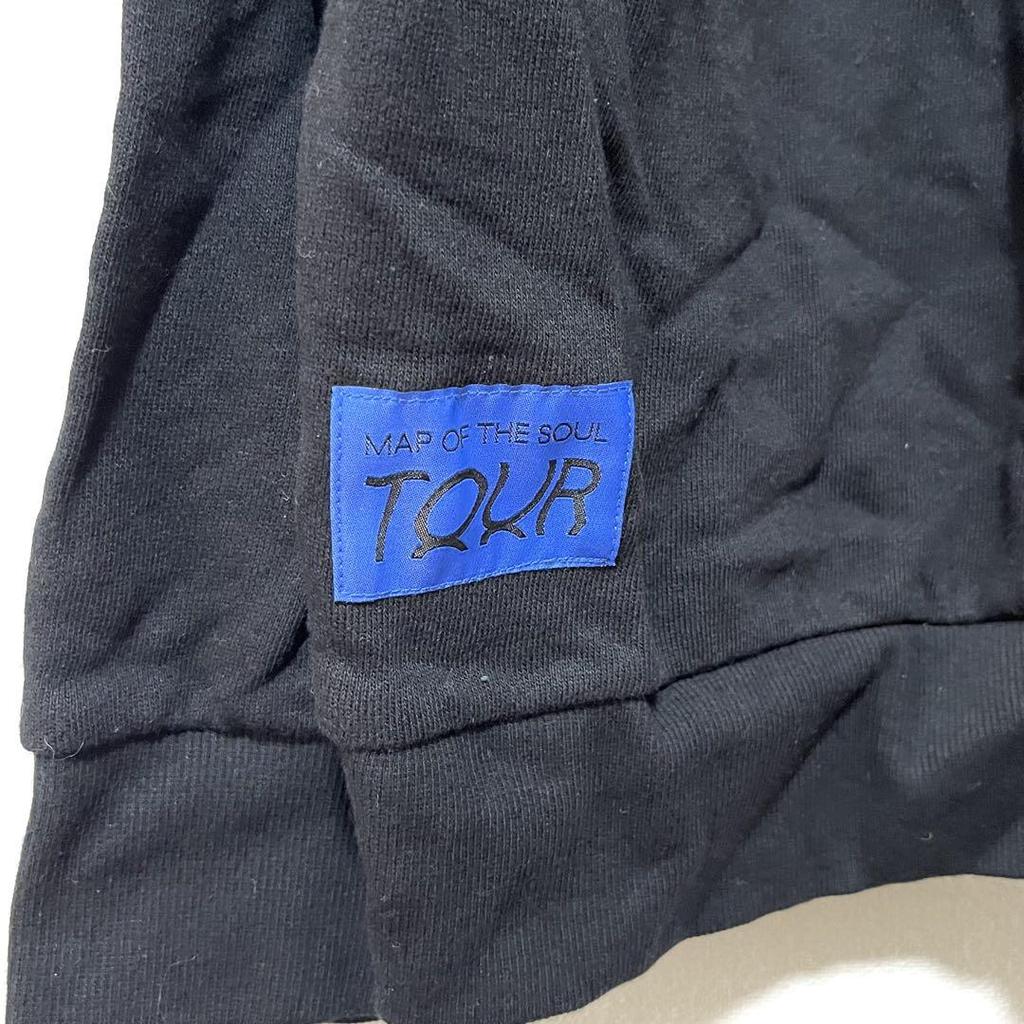[USED] Vintage BTS hoodie, black, size L, Big Hit