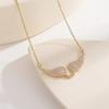 Angel Wings Diamond Necklace - Elegant, Luxurious, No-Fade Women's Jewelry