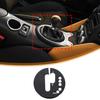 Glossy Black Center Gear Shift Panel Trim Sticker For Nissan 370Z Z34 AT 08-20