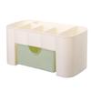 Multifunctional Plastic Storage Box: Desktop Organizer, Makeup/Jewelry Holder, Office Drawer Solution.