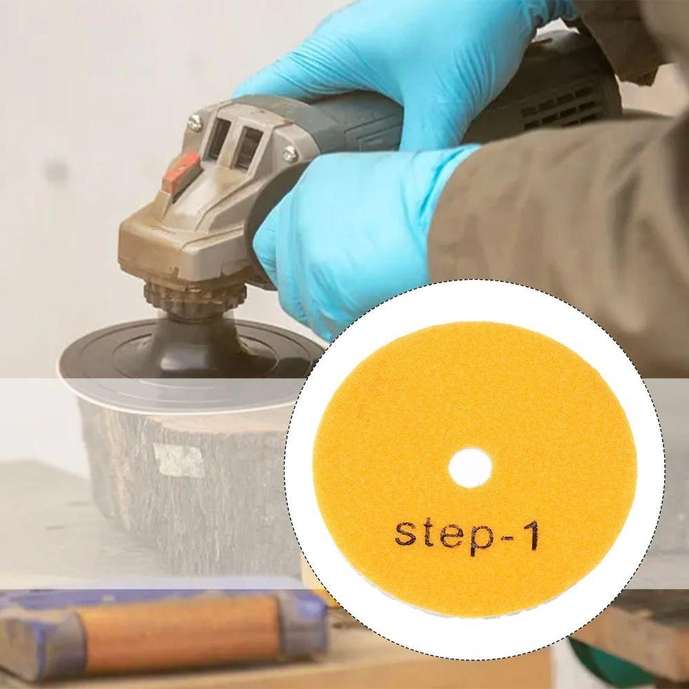 Resin powder Stone Grinding Disc 4 Inch Size Marine Buff Wheel Floor Abrasive Pad Granite Grinding