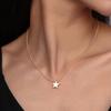 Unique Star Shaped Necklace Hip Hop Eye-catching Pentagrams Sweater Chain Summer Grunge Star Necklace Y2K Jewelry