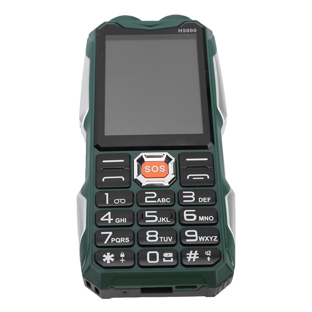 Unlocked 2G Phone Dual SIM Large Key Cell Phone with 2.8 Inch Screen 20000mAh Battery SOS MP3 Bluetooth FM Function
