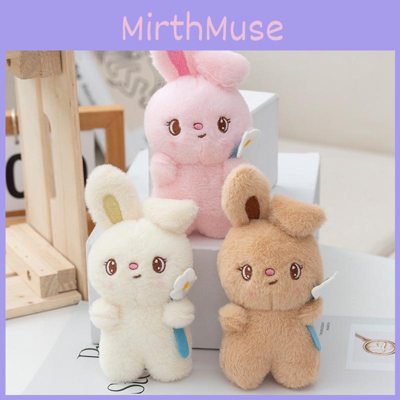 Rabbit Plush Keychain Backpack With Soft Stuffed Animal For Decoration Kids