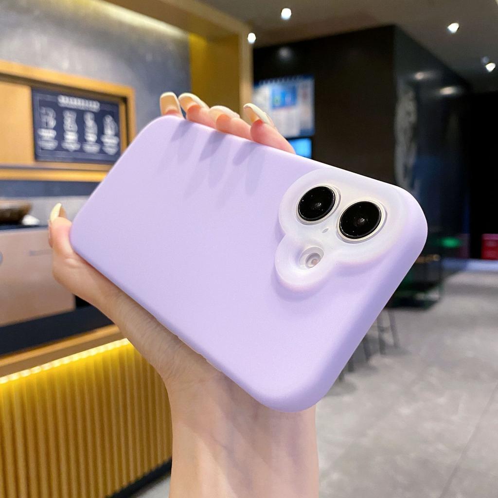 Liquid Silicone Jelly Apple 16Promax Mobile Phone Case Skin Feel All-inclusive iPhone16 Anti-drop Soft Case Protective Case
