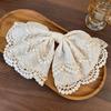 Unique Lace Hair Clip Embellished Bows Spring Grip Design Elegant Hair Accessories For Bridal Party Prom And Daily Use