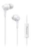 Pioneer Headphones Smooth Base White SE-C1T In-Ear