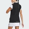 Adidas Solid Logo Golf Knit Sports Vest Women Vests Black IN6612