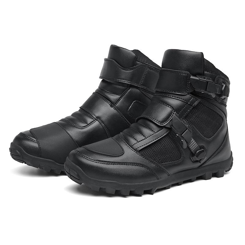 JC-490 Men's Motorcycle Riding Shoes - All-Season Off-Road Racing Boots