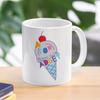 A for Adley Mug Ice Cream Unicorn Rainbow Mug Office Breakfast Coffee Milky Cup 11oz Office Water Tea Cup Birthday Gift
