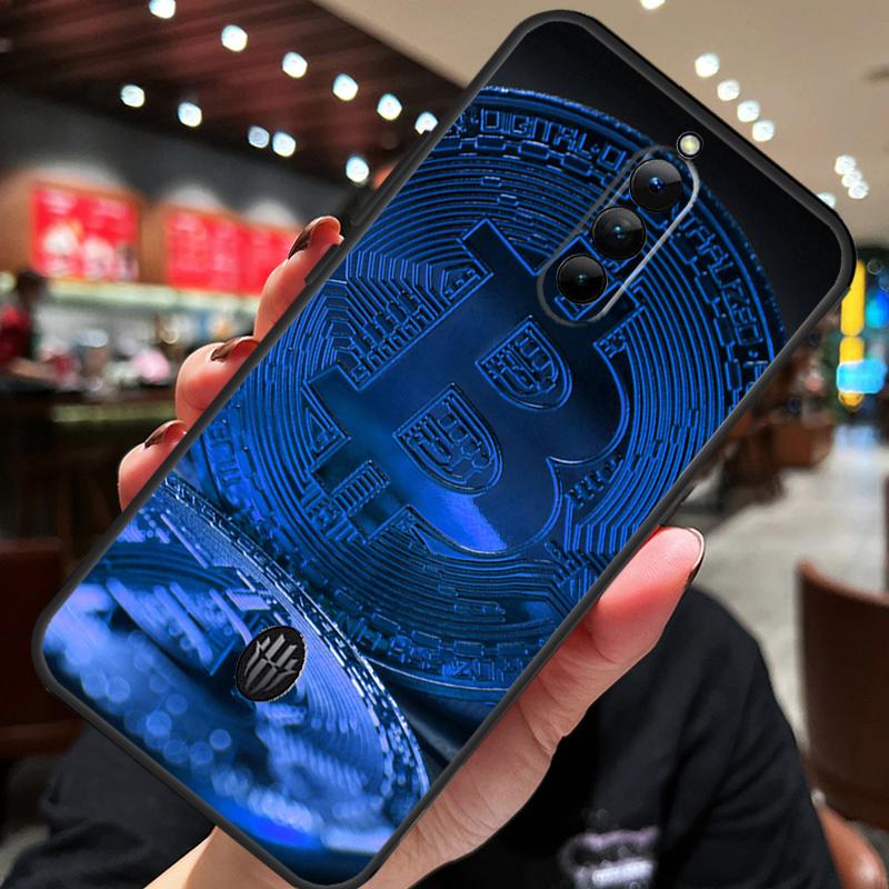 Bitcoin Case For ZTE Nubia Red Magic 10S 10 8 9 8S 9S 11 Pro Plus 10 Air 5G 6R 6 7 6S 7S Pro Cover