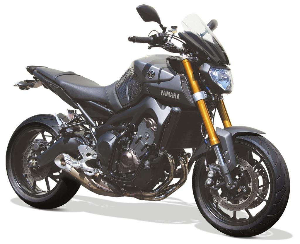 Kijima Motocyklové díly Ochrana motoru Černá YAMAHA MT-09/Tracer 405-233