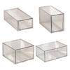 Pack Of 1 Stackable Clear Plastic Pantries Storage Drawers Plastic Case For Kitchen Bathroom Closet Organization Bins