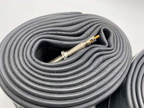 Set of two Continental MTB Presta tubes, 27.5x1.75-2.5 (47-584/62-584), 42mm valve length, in simplified packaging. [Parallel import]