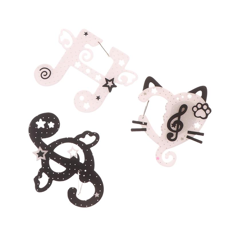 Cute Note Carabiner Keychain Cartoon Acrylic Keyring Couple Key Holder For Girls Backpack Pendant Bag Charm Lovely Gifts