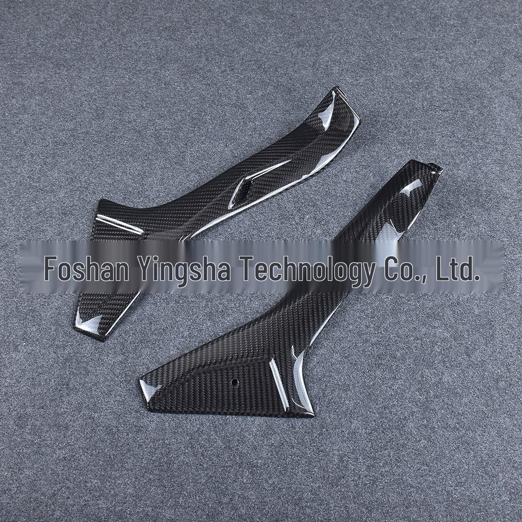 Carbon Fiber Frame Cover for Honda CBR650R (2019+): Modified 3K Dry Carbon Motorcycle Accessory