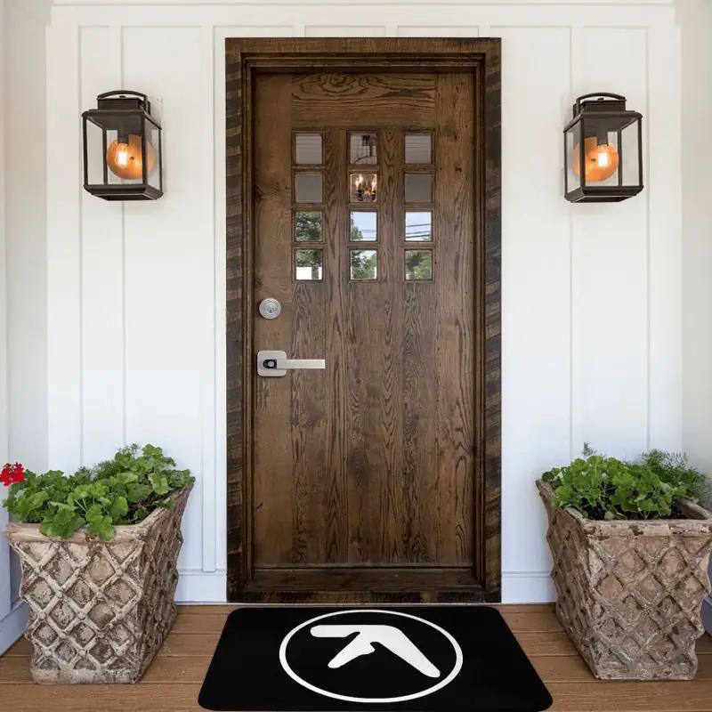 Custom Aphex Twin Doormat Non-Slip Entrance Bathroom Kitchen Floor Door Mats Garage Rug Carpet Footpad