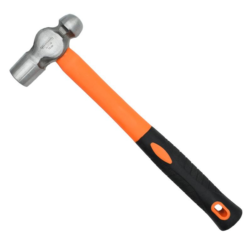 AiWeiboer Fiberglass Handle Round Head Hammer 501116-501132 16 oz