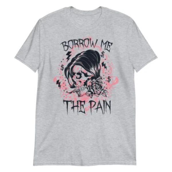 Gothic Pain Unisex T-Shirt Skull Metal Rock Death Hell Biker XL