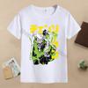 New Chainsaw Man Children T-shirts Anime Character Printed T-shirt Kids Casuals Sports Short Sleeves Tops Baby Boys Clothing