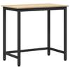 Table Sonoma Oak 100 X 50 X 76.5 Cm Engineered Wood and Steel