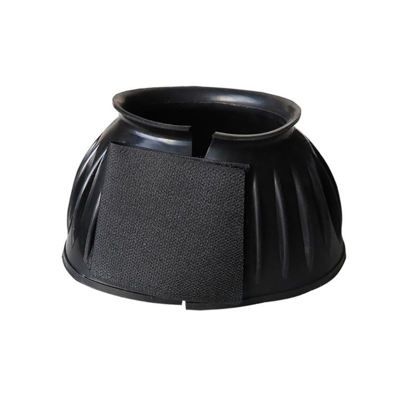 Horse Protective Bells Boot Rubber Horse Wrist Guard Soft Equine Boot Protective Gear Accessories Easy to Use