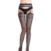 New Anti-hook Fishing Net Sexy Transparent Four-sided Hollow Women's Pantyhose Open Female Garter Socks Jacquard Garter Belt