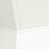 Column Planter White 40 x 40 x 100 cm