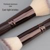 10-Piece Makeup Brush Set with Flat Foundation, Powder, Contour, and Eyeshadow Brushes.