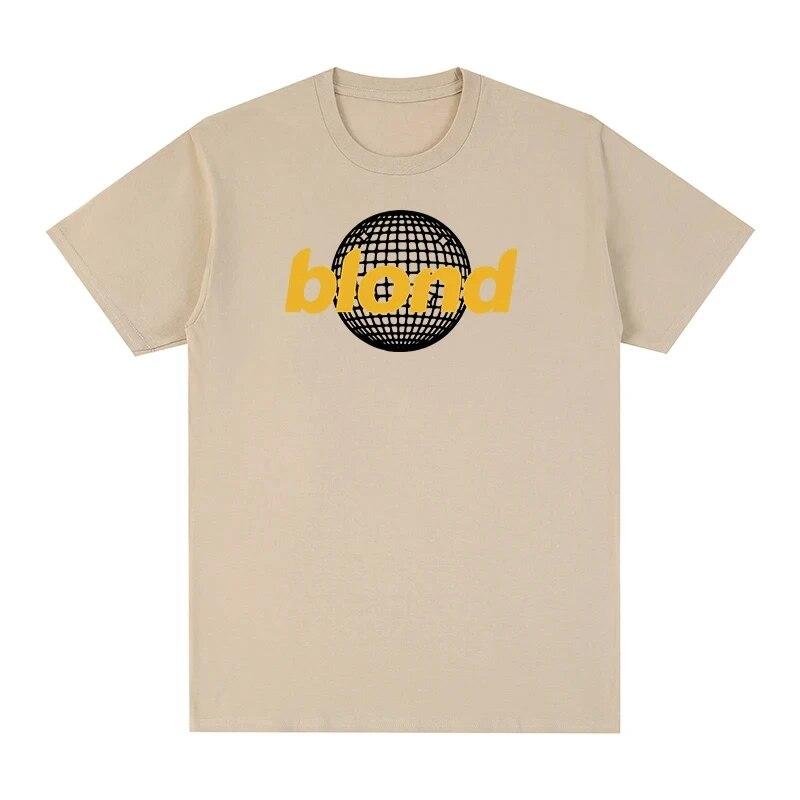 Summer 100% Cotton T-Shirts Blond Hip Hop T-shirt Frank Rapper Unisex New TEE TSHIRT Womens Tops T Shirts Short Sleeve Tshirt