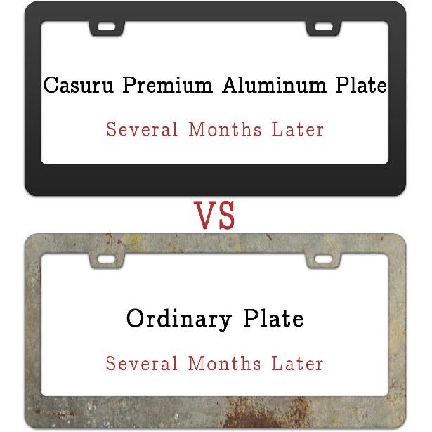Personalized License Plate Frame Hippie Flower License Plate Frame 2 Pcs Stainless Steel License Plate Cover For Men Women For Car Decoration Size