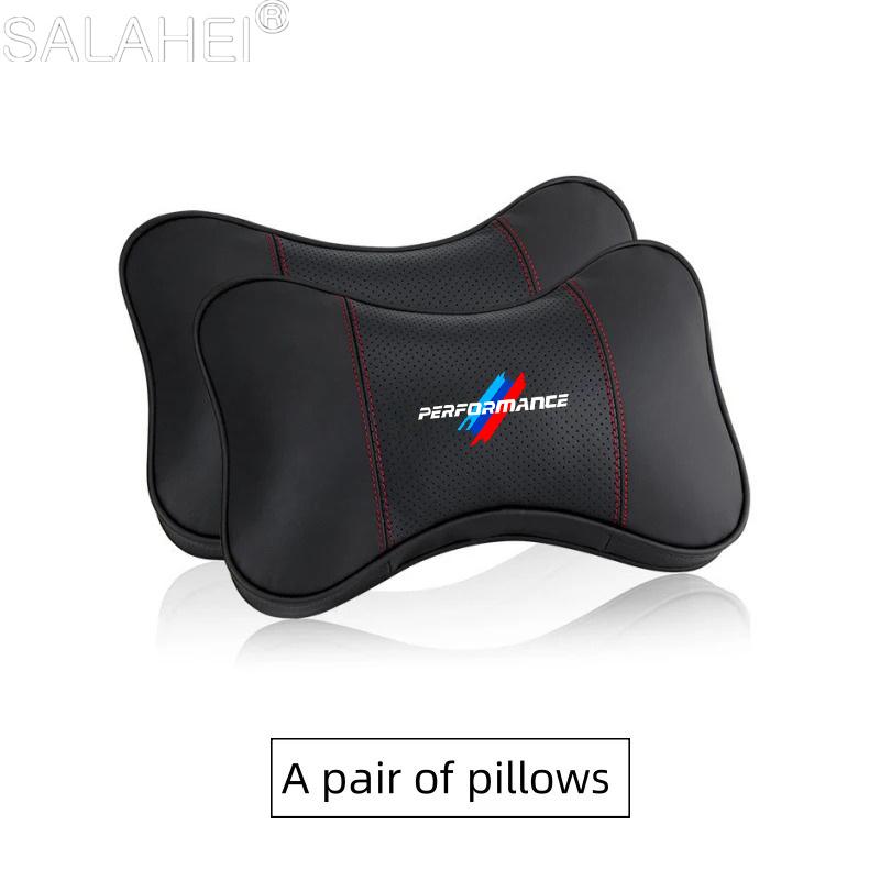 Car Seat Neck Pillow Headrest Cushion Protection Shoulder Pads For BMW Performance M2 M3 M4 M5 M6 E46 E90 E60 F10 F30 Accessorie