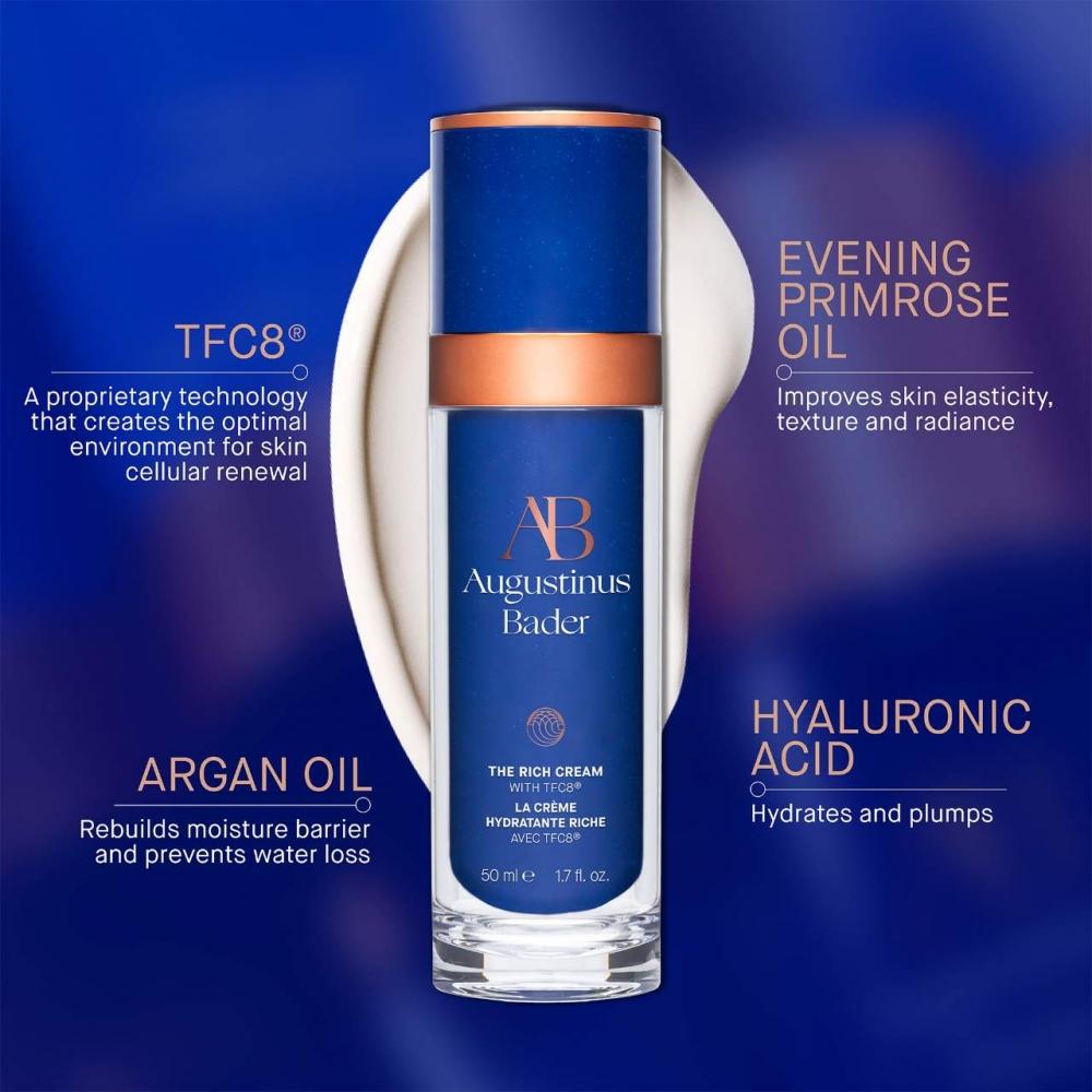 Augustinus Bader The Rich Cream Face Moisturizer 1 Oz 30 Ml